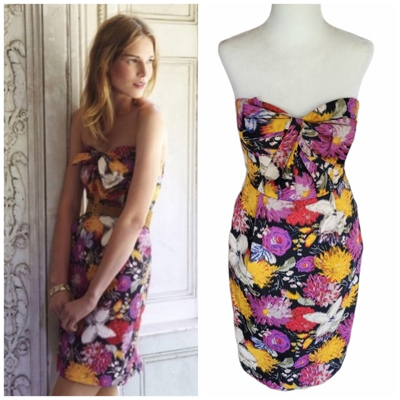 Anthropologie Dresses & Skirts - Anthro Moulinette Soeurs | Tropica Strapless Dresa